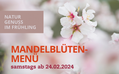 Mandelblüten-Menü